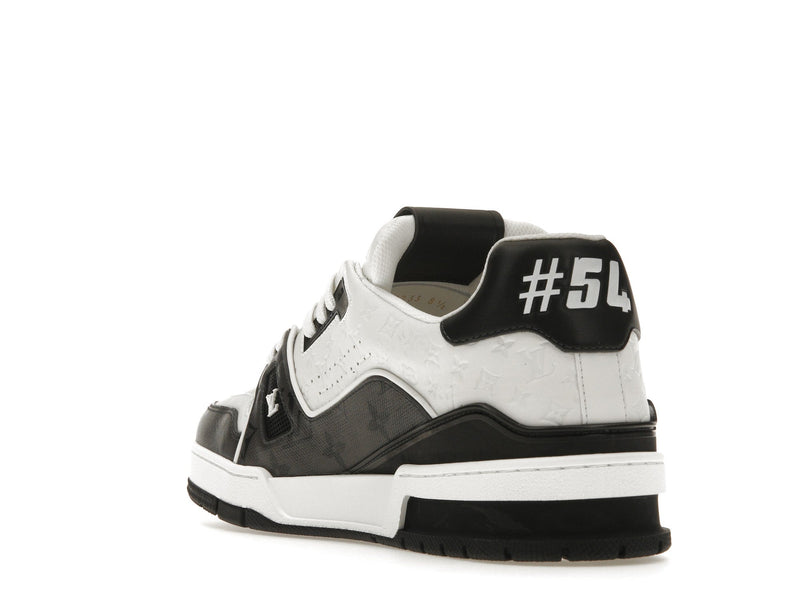 Baskets Louis Vuitton LV #54 Noir Blanc 