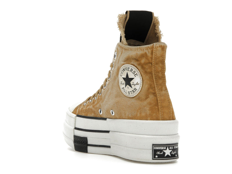 Converse DBL DRKSTAR Chuck Taylor All Star 70 Hi Rick Owens DRKSHDW Blond surteint