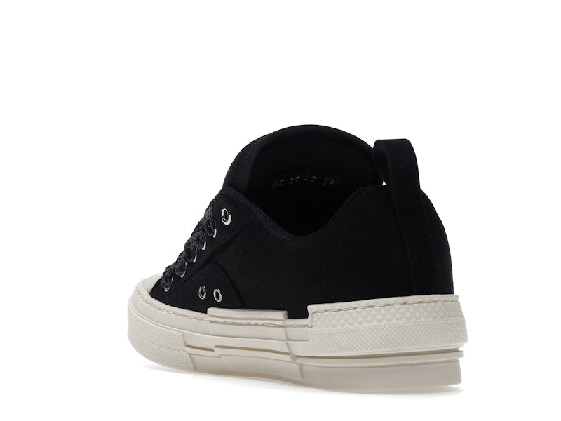 Baskets basses Dior B23 Skater ERL en toile de coton noire