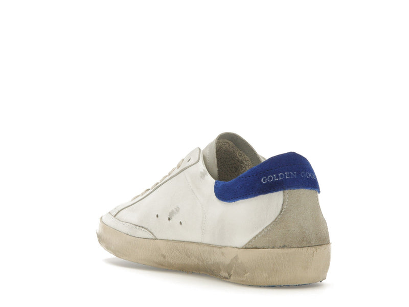 Golden Goose Super-Star Blanc Serpent Bleu