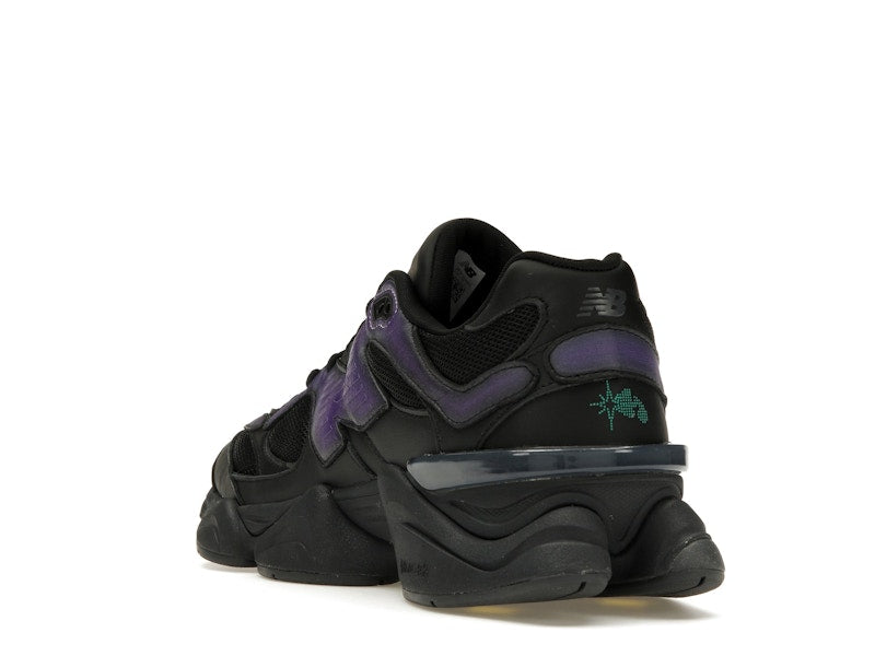 New Balance 9060 Mowalola Burglarwear Noir Violet Jaune