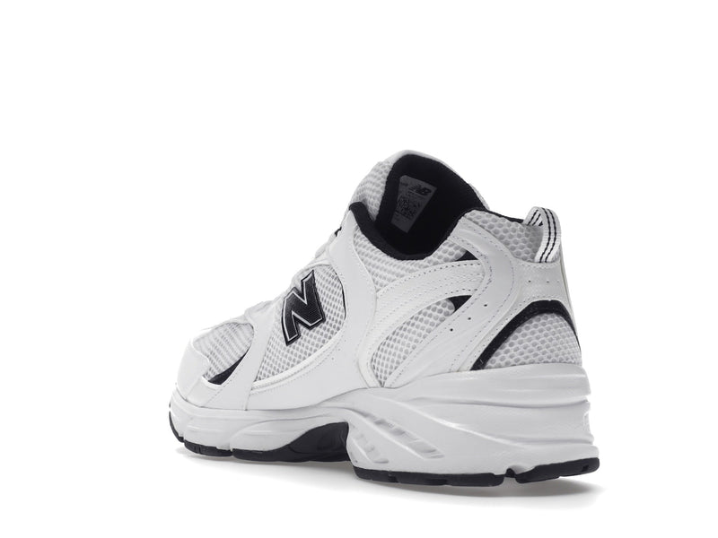 Détails de la New Balance 530 Blanc Noir