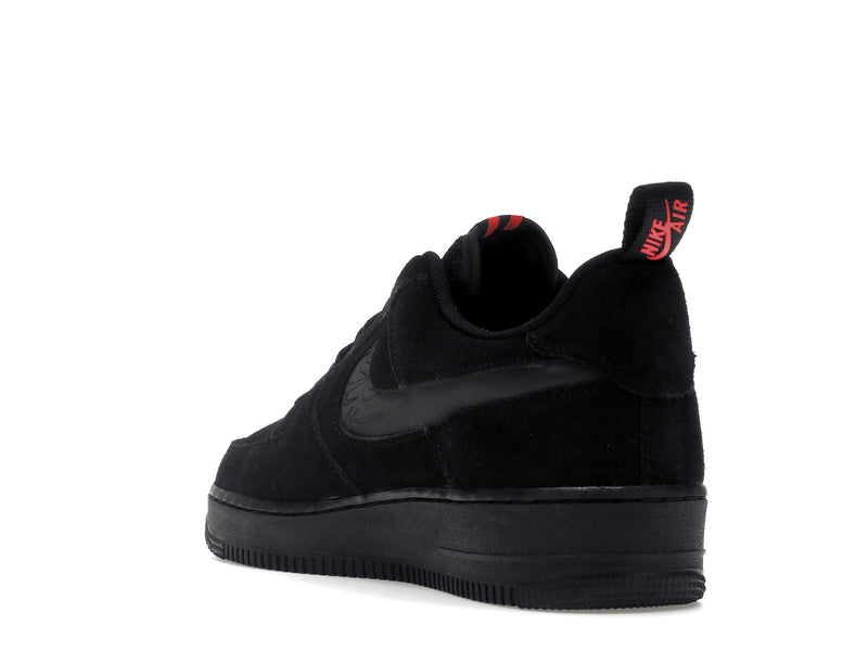 Nike Air Force 1 Low Multi-Swoosh Noir Cramoisi