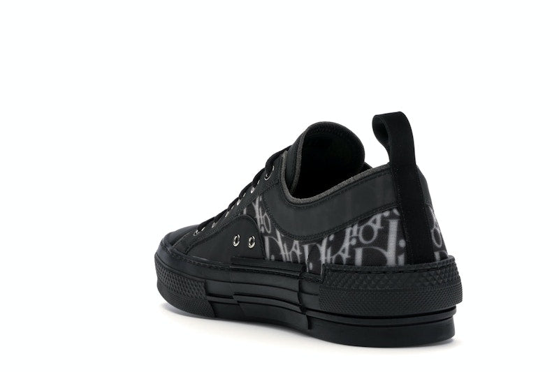 Dior B23 Low Top Canvas Oblique Noir