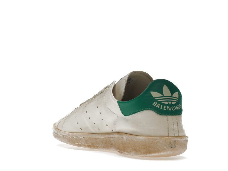 Balenciaga x adidas Stan Smith Blanc Vert Usé