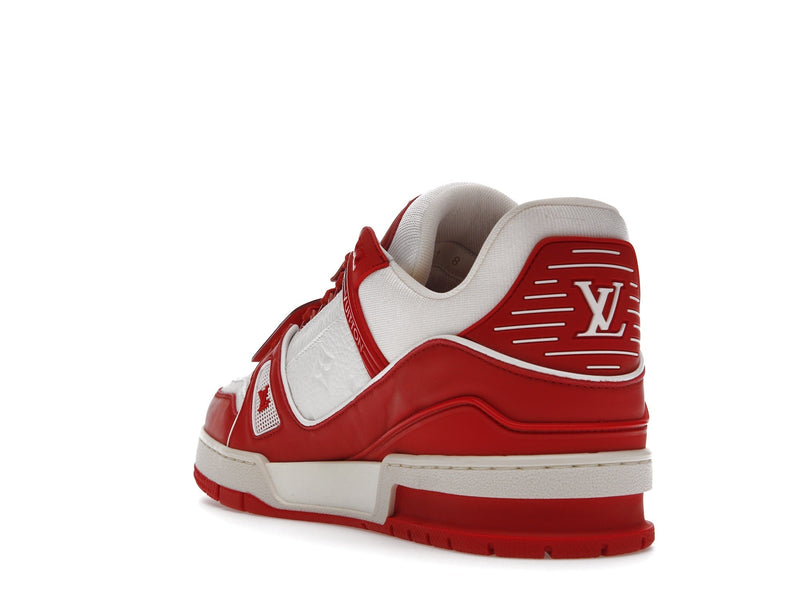 Baskets Louis Vuitton Rouge Blanc