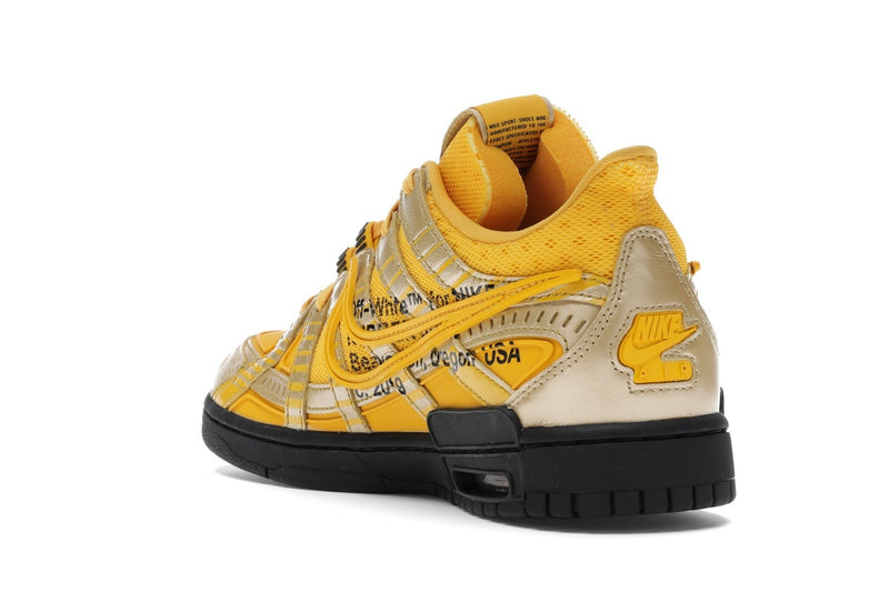 Nike Air Rubber Dunk Off-White University Gold 