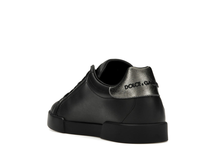Dolce &amp; Gabbana Portofino Crown Patch Noir
