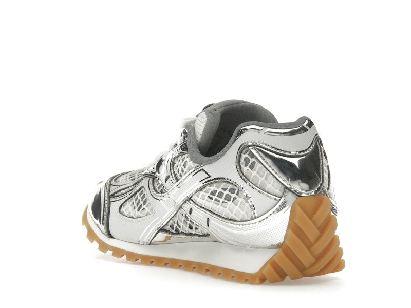 Bottega Veneta Orbit Argent Blanc