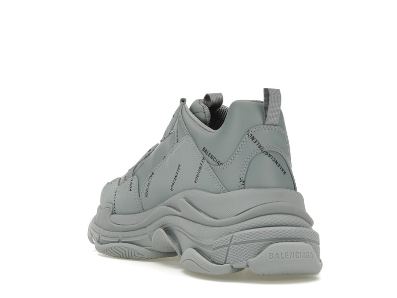 Balenciaga Triple S AllOver Logo Gris Noir