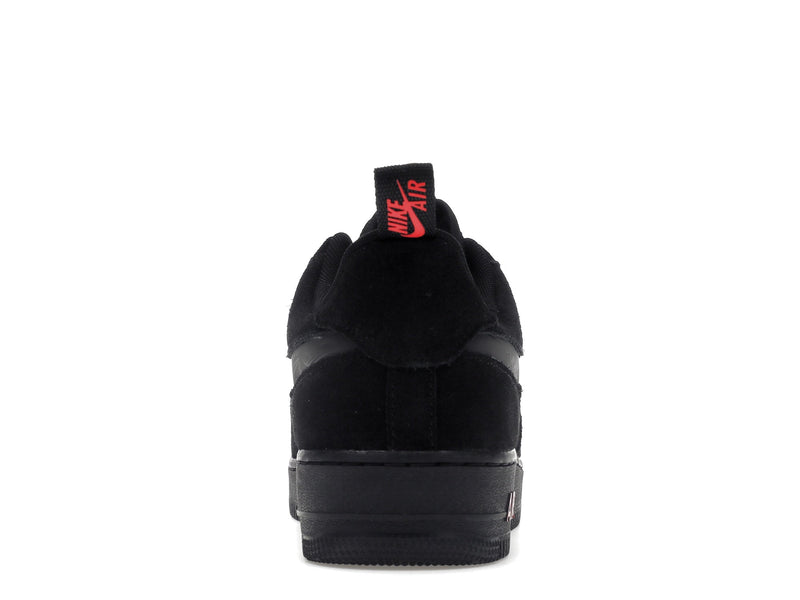Nike Air Force 1 Low Multi-Swoosh Noir Cramoisi