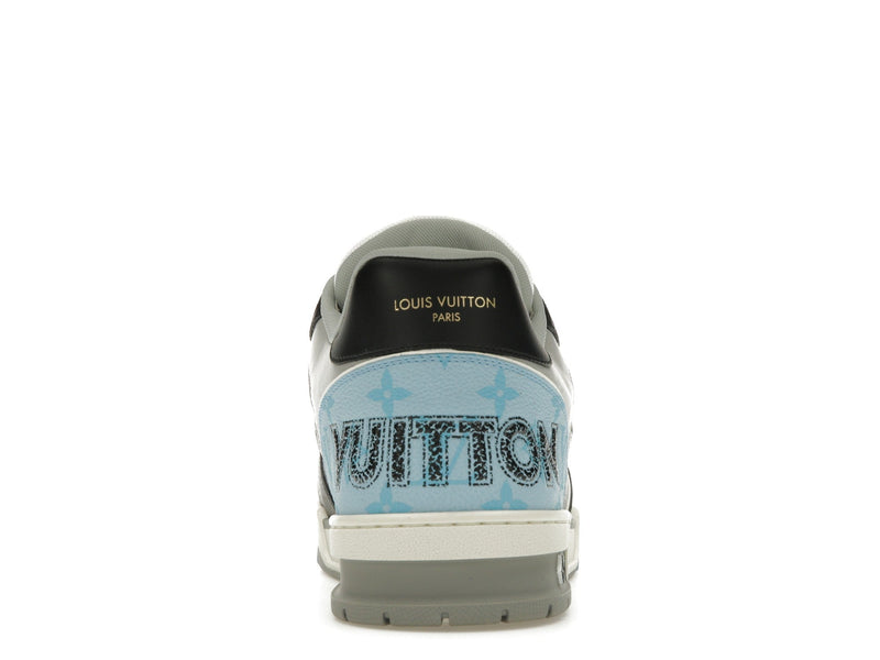 Louis Vuitton LV Trainer Bleu Gris Noir