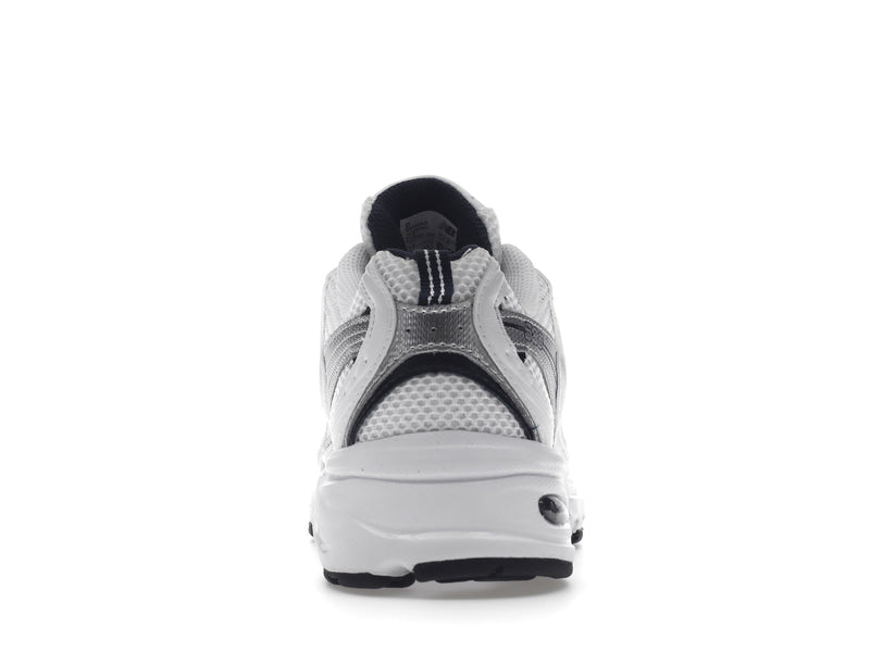 New Balance 530 Blanc Argent Bleu Marine