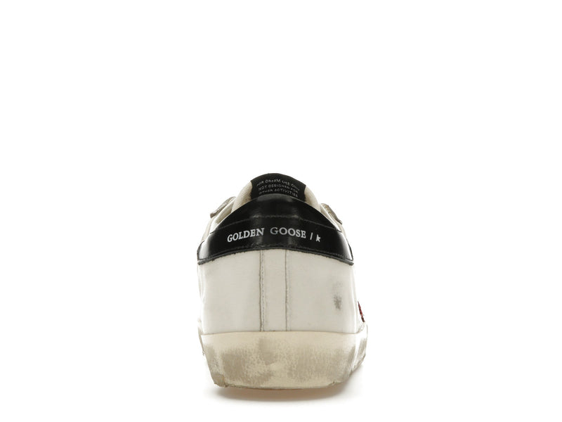 Golden Goose Super-Star Blanc Rouge Noir