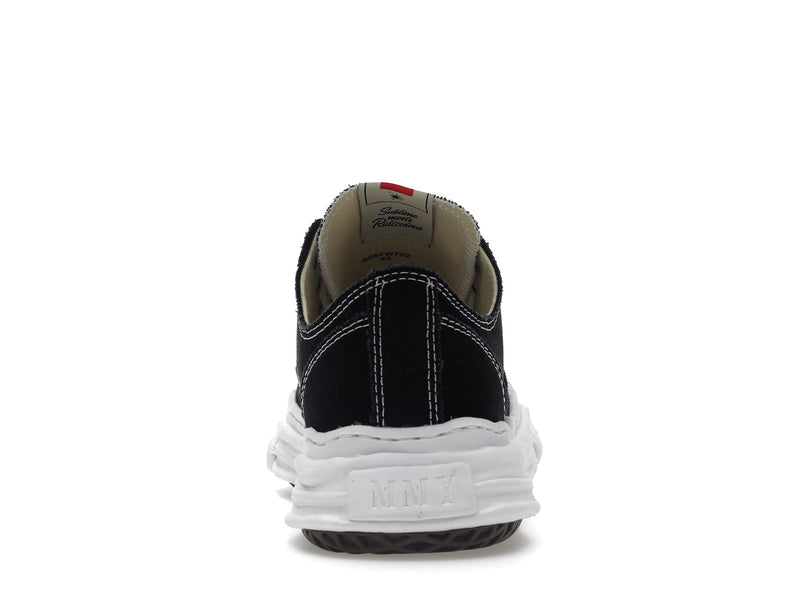 Maison Mihara Yasuhiro Hank OG Sole Canvas Low Schwarz