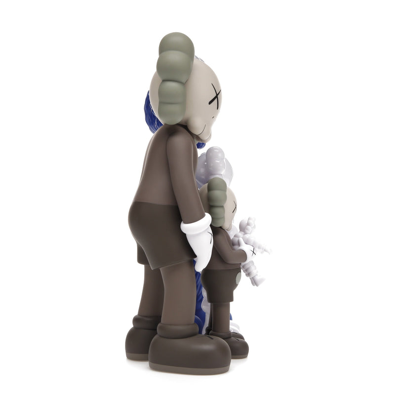 KAWS Family Vinylfiguren Braun/Blau/Weiß