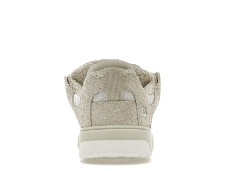 Dior B9S Skater ERL Daim Crème avec Jacquard Dior Oblique Blanc et Crème