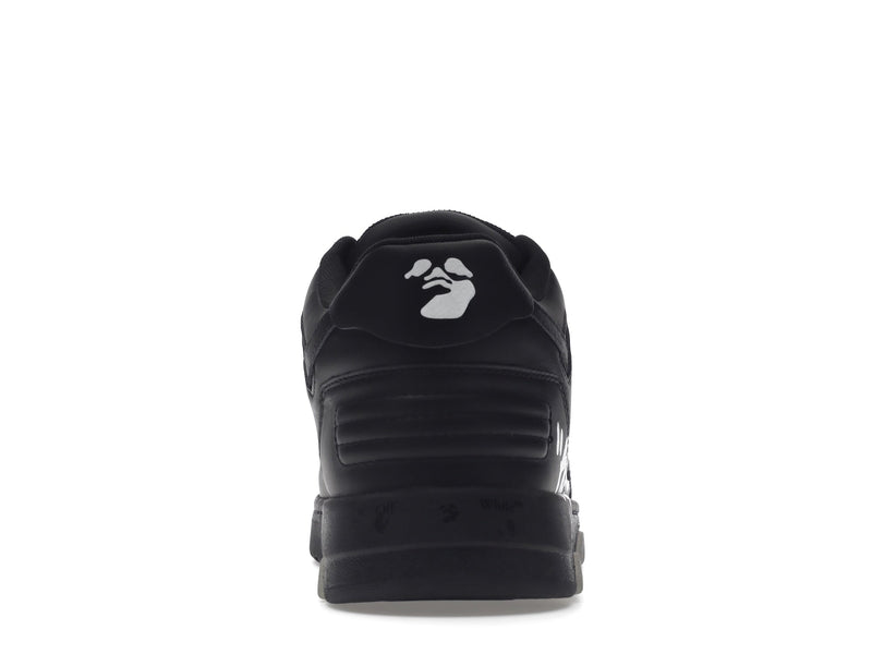 OFF-WHITE Out Of Office OOO « For Walking » Baskets basses Noir Blanc 