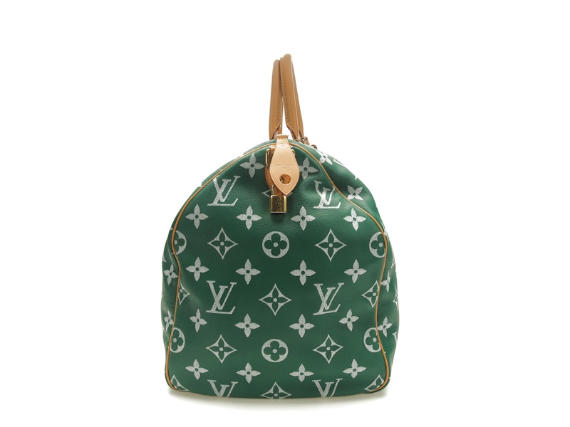 Louis Vuitton Speedy P9 Bandoulière 50 Monogramm Leder Grün