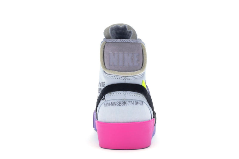 Nike Blazer Mid Off-White Gris Loup Serena Queen