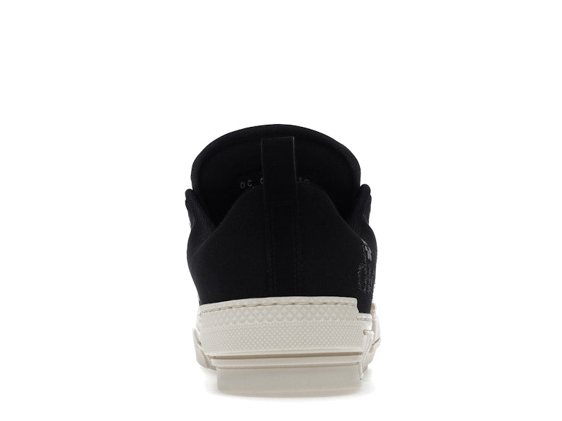 Baskets basses Dior B23 Skater ERL en toile de coton noire