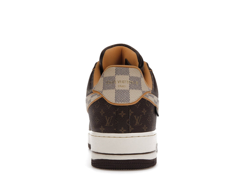 Nike Air Force 1 Low Louis Vuitton Monogram Marron Damier Azur