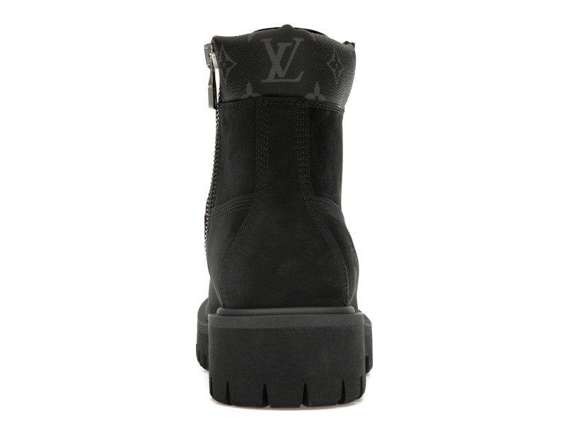 Bottines Louis Vuitton Timberland 6 pouces noires