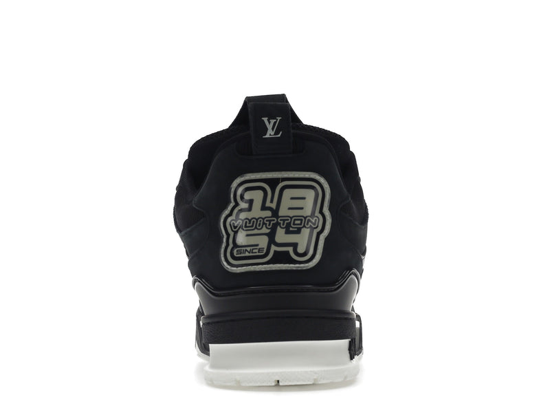 Baskets de skate Louis Vuitton LV Noir Blanc
