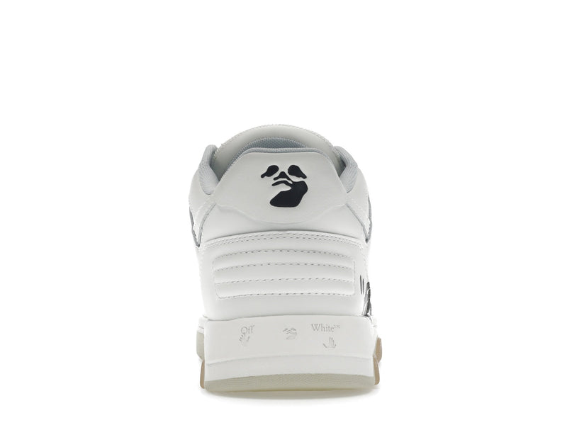 OFF-WHITE Out Of Office OOO Baskets basses pour la marche Blanc Noir 