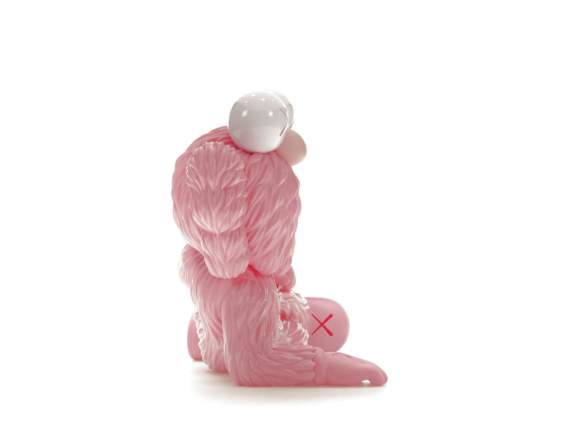 Figurine en vinyle KAWS TIME OFF rose
