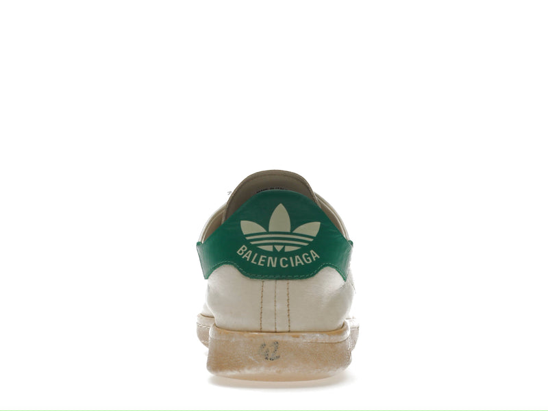 Balenciaga x adidas Stan Smith Blanc Vert Usé