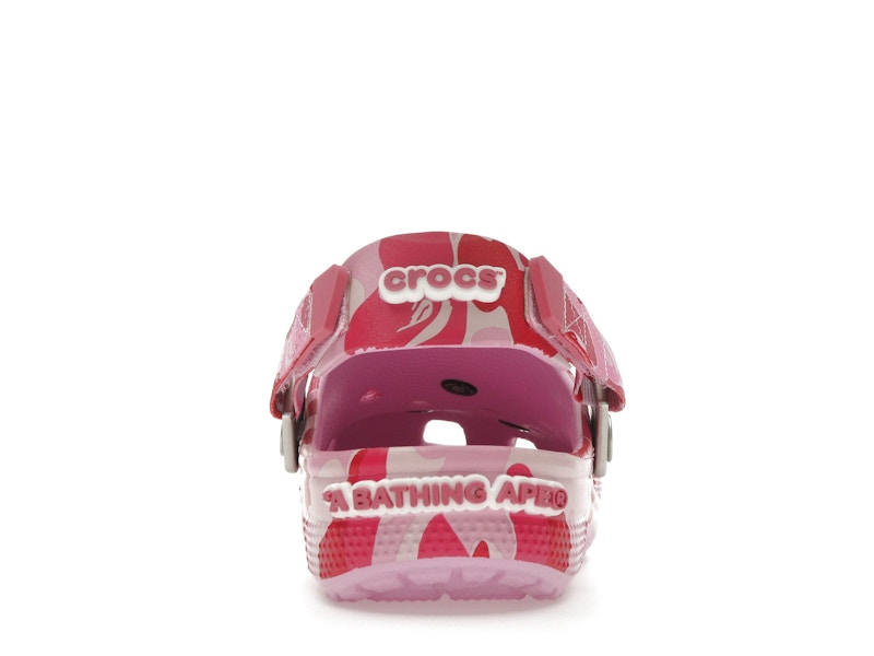Crocs Classic Clog A Bathing Ape ABC Camo Rose