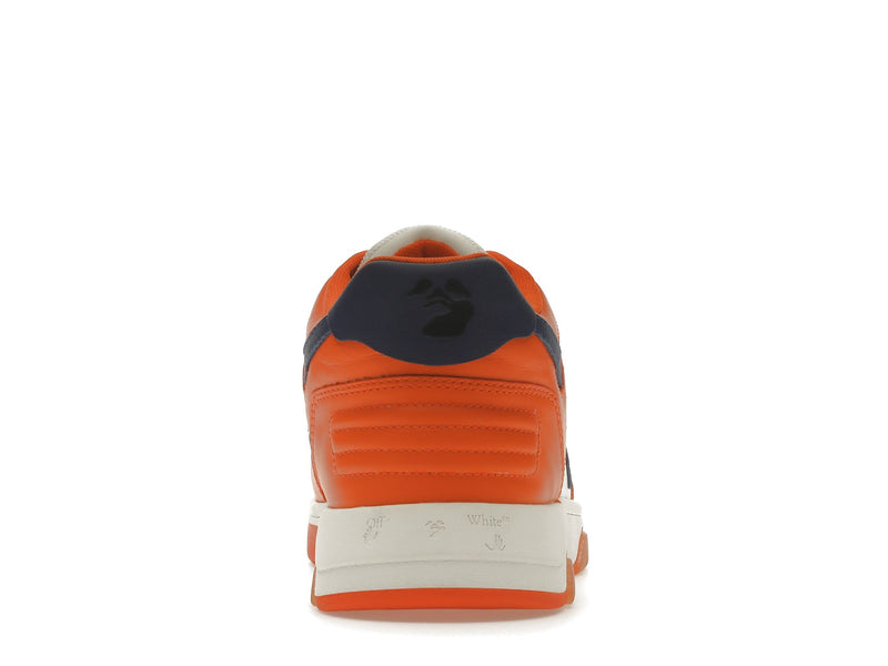OFF-WHITE Out Of Office OOO Baskets basses Blanc Orange Bleu 