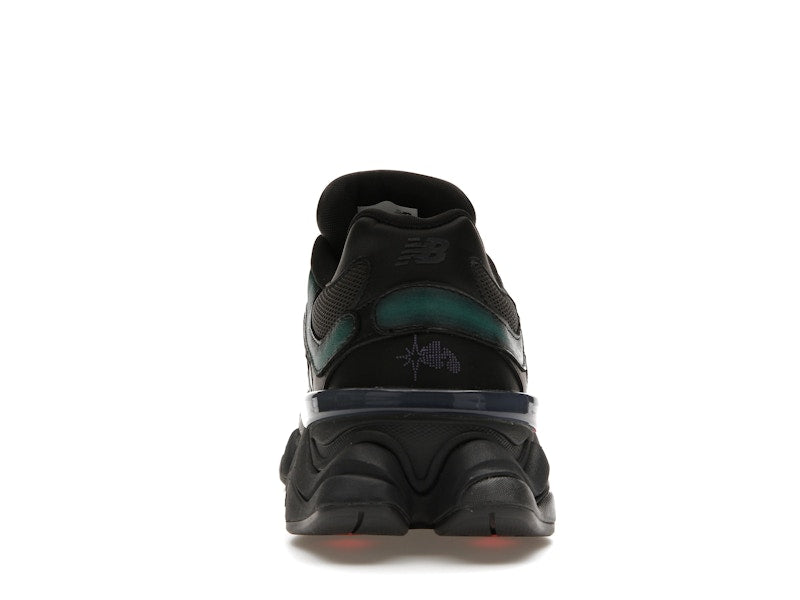 New Balance 9060 Mowalola Burglarwear Noir Bleu Sarcelle Rose 