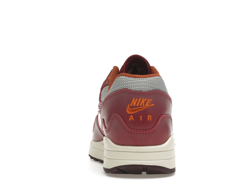 Nike Air Max 1 Patta Waves Rush Maroon (avec bracelet)