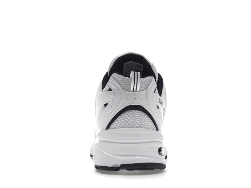 Détails de la New Balance 530 Blanc Noir