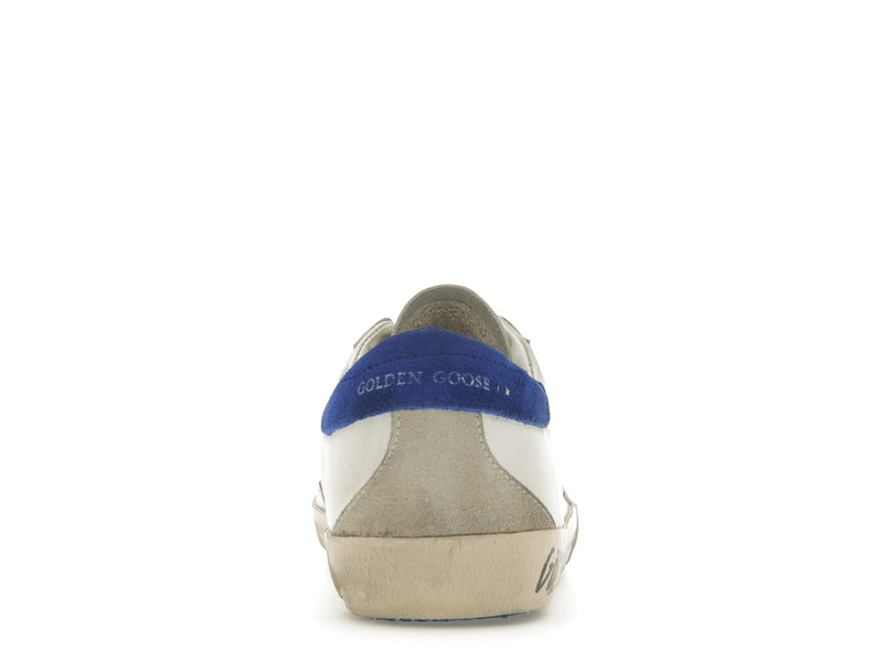 Golden Goose Super-Star Blanc Serpent Bleu