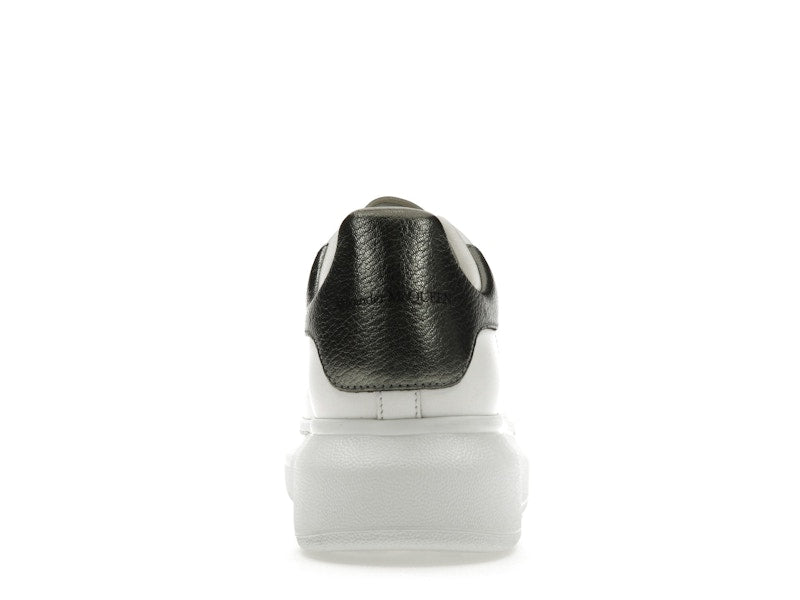 Alexander McQueen Oversized Weiß Metallic