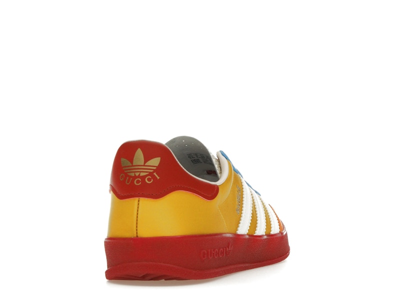 adidas x Gucci Gazelle Jaune Blanc Rouge