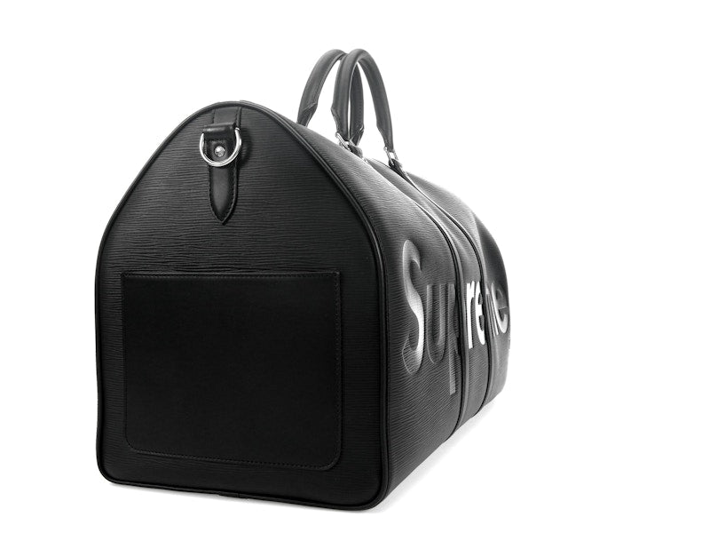 Louis Vuitton x Supreme Keepall Bandouliere Epi 55 Noir 
