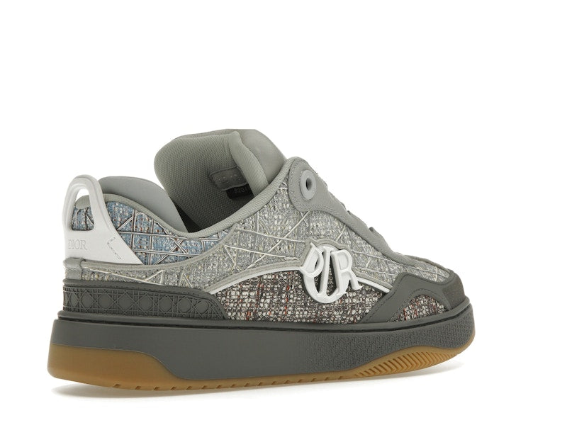 Dior B9S Skater Tweed Gris Foncé Bleu
