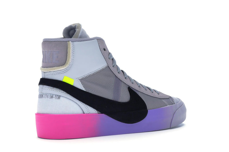 Nike Blazer Mid Off-White Gris Loup Serena Queen