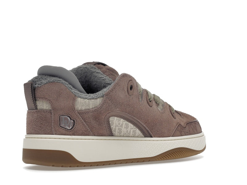Dior B9S Skater ERL Daim lilas et jacquard Dior Oblique