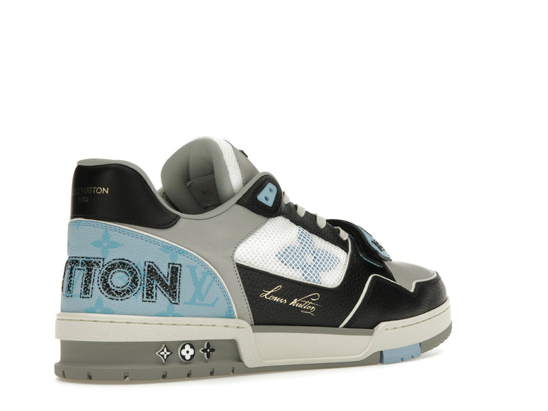 Louis Vuitton LV Trainer Bleu Gris Noir