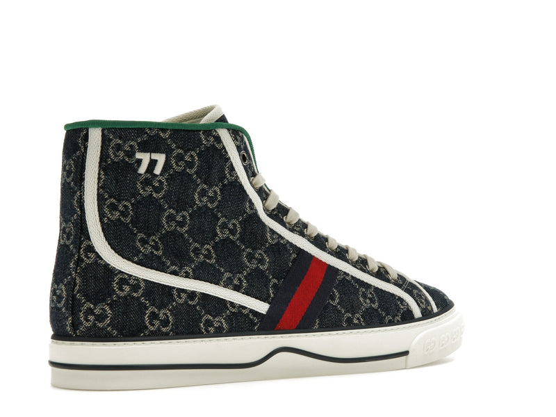 Baskets montantes Gucci Tennis 1977 bleues