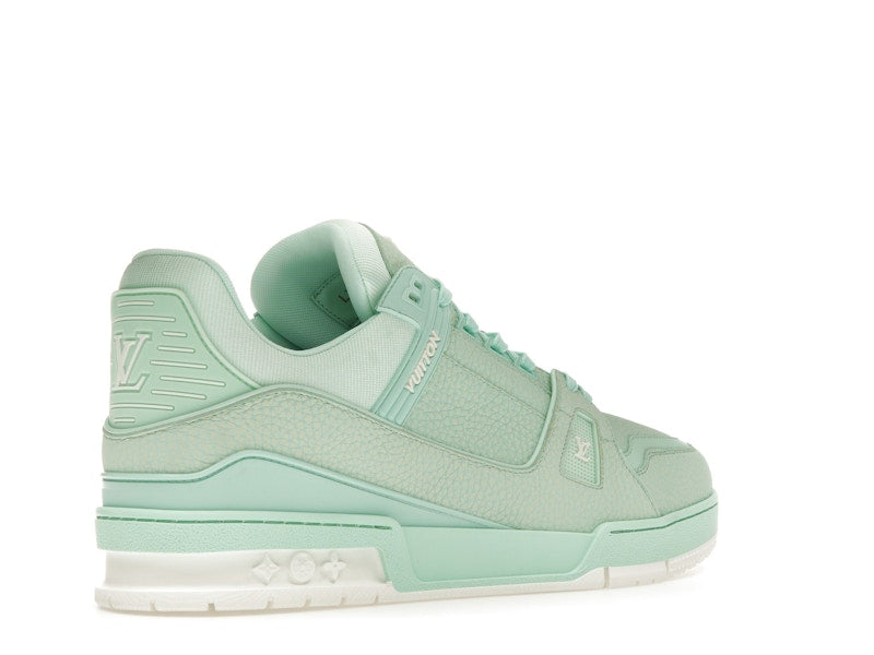 Louis Vuitton LV Trainer Vert Menthe Blanc