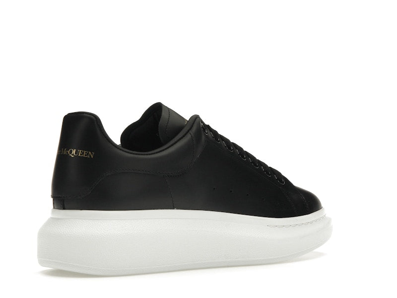 Alexander McQueen Oversized Schwarz Weiße Sohle