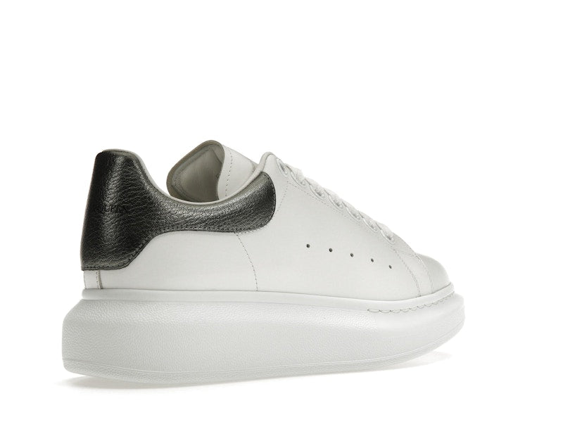 Alexander McQueen Oversized Weiß Metallic