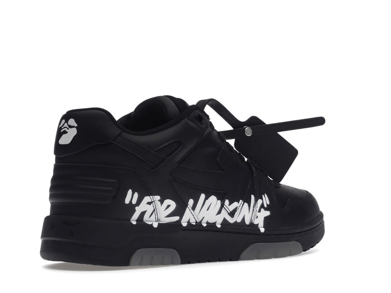 OFF-WHITE Out Of Office OOO « For Walking » Baskets basses Noir Blanc 