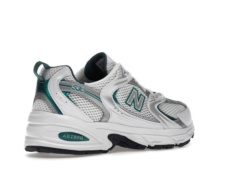 New Balance 530 Blanc Argent Vert
